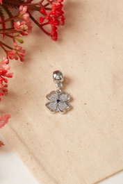 Heliophilia Silver Colgante de Metal Plata Talla Única CPN9874